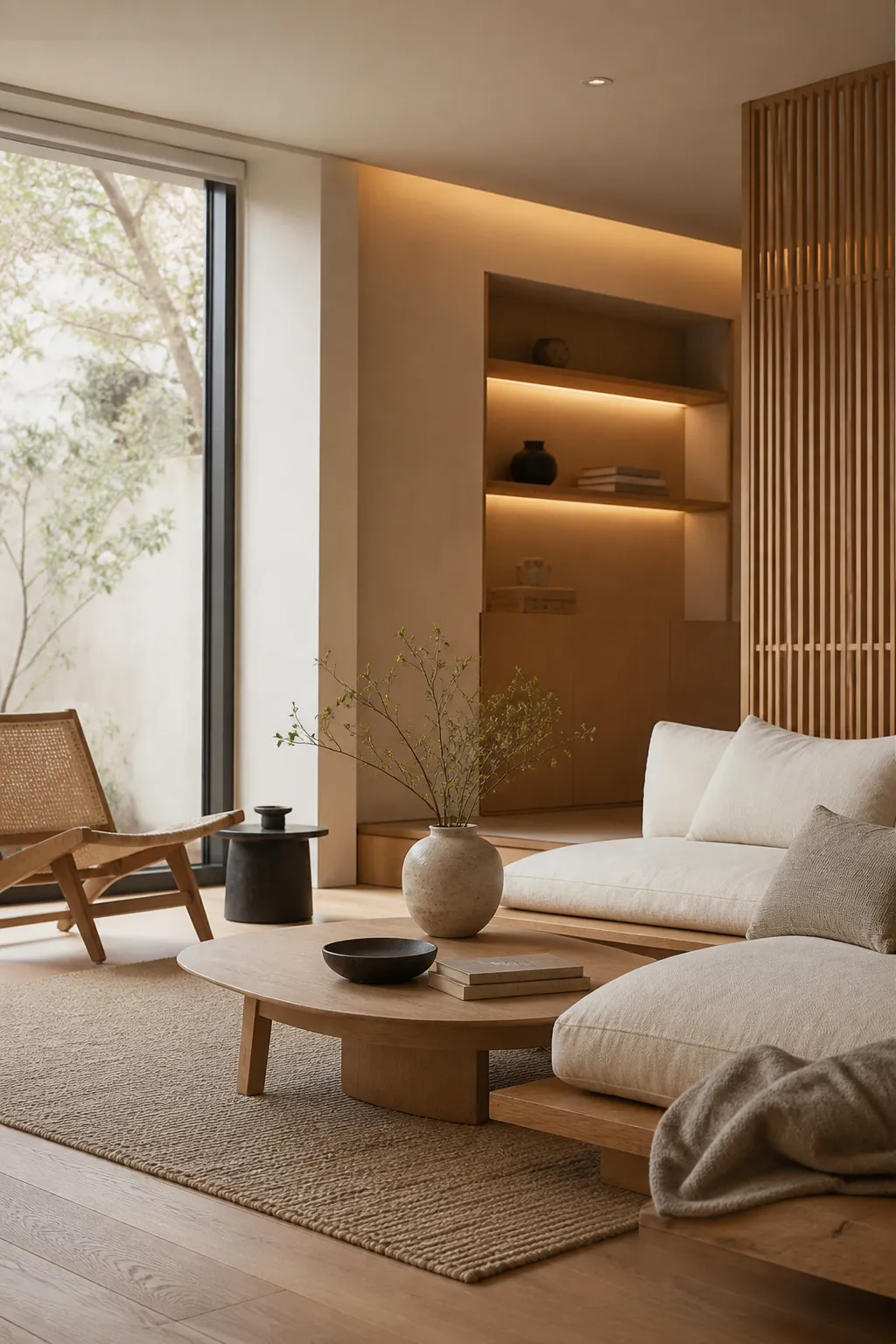Japandi minimalist style custom furniture