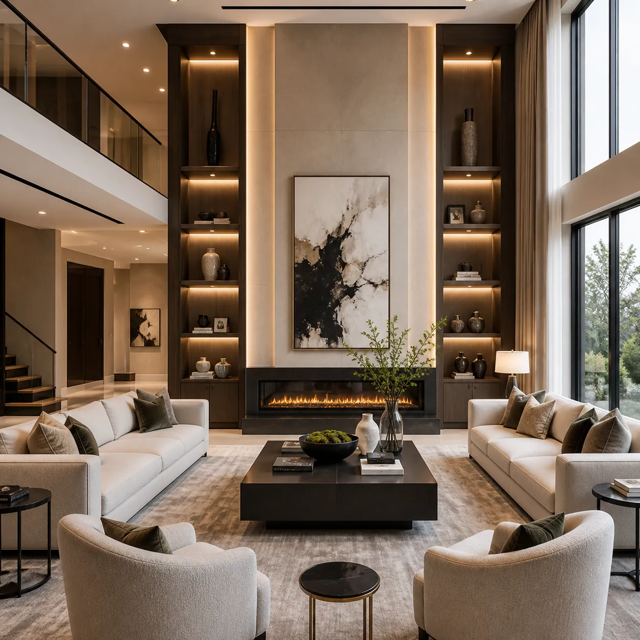 USA modern living room