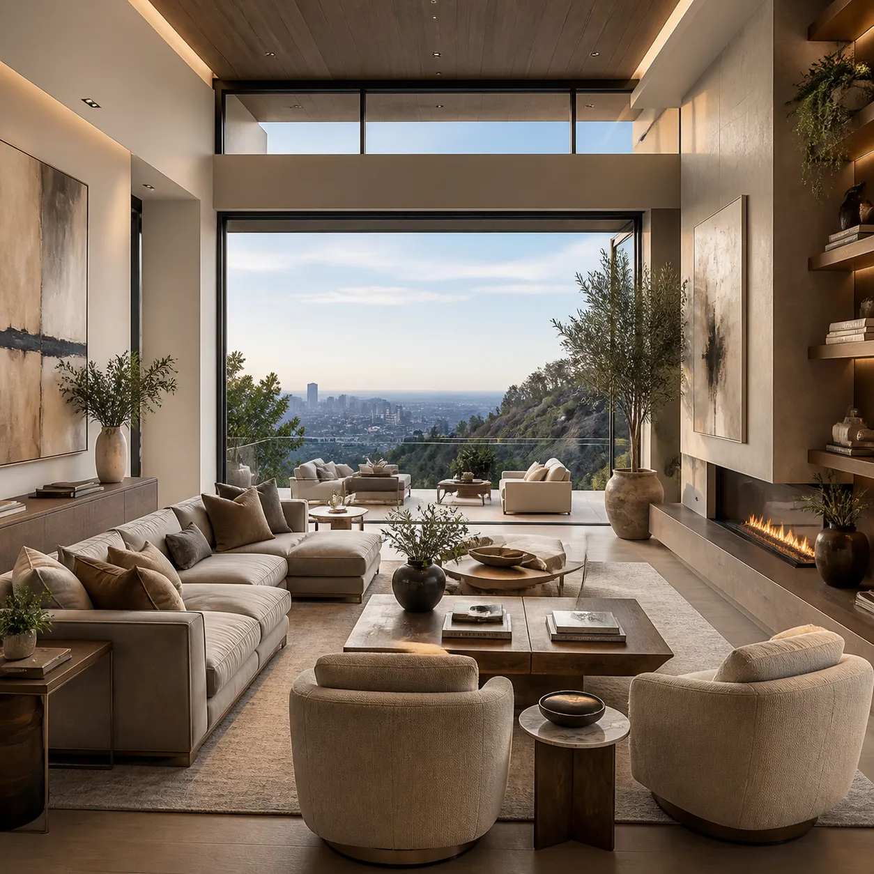 USA hill living room