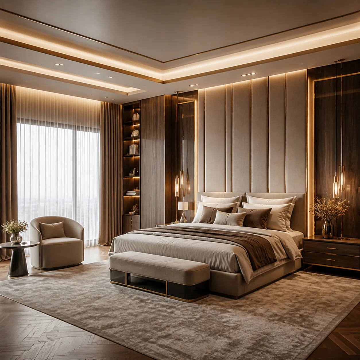 Luxury residential master design